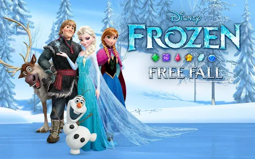 Disney Frozen Free Fall Games screenshot 4
