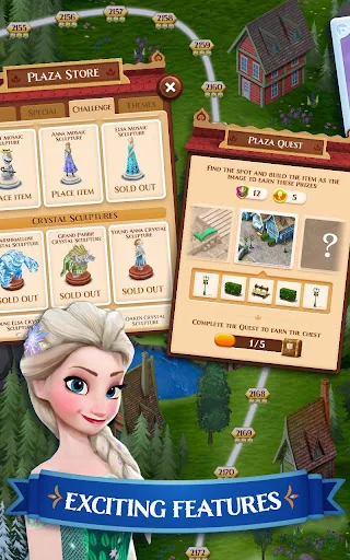 Disney Frozen Free Fall Games screenshot 15